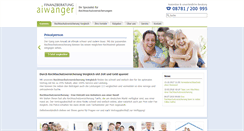 Desktop Screenshot of preiswerte-rechtsschutzversicherung.de